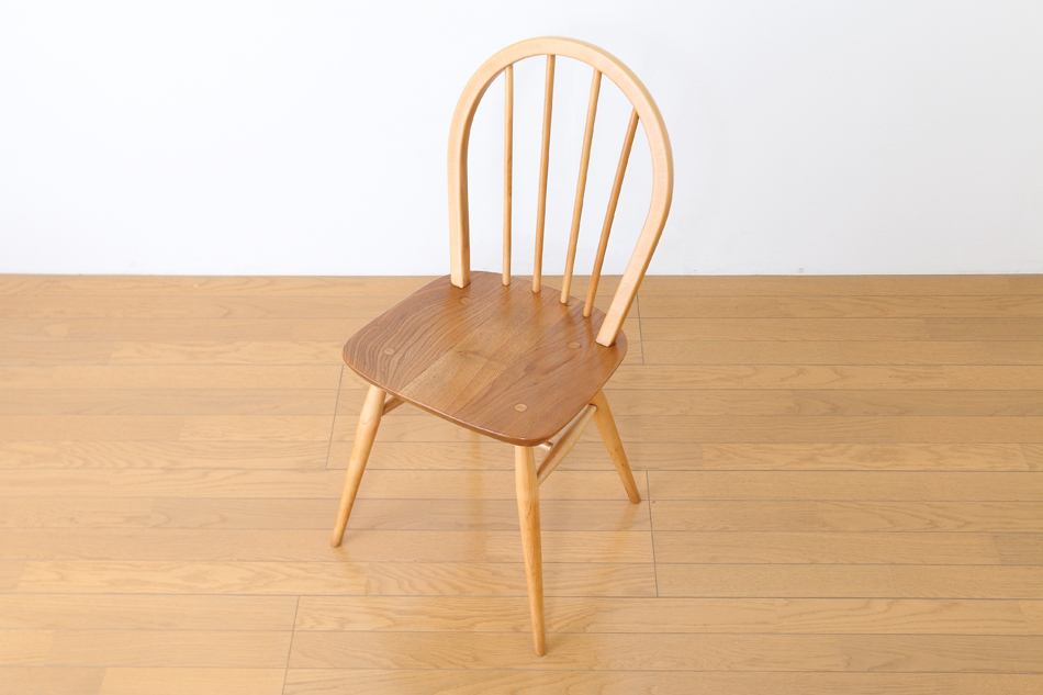 アーコールERCOL 400 ウィンザーキッチンチェア / ブルーラベル
