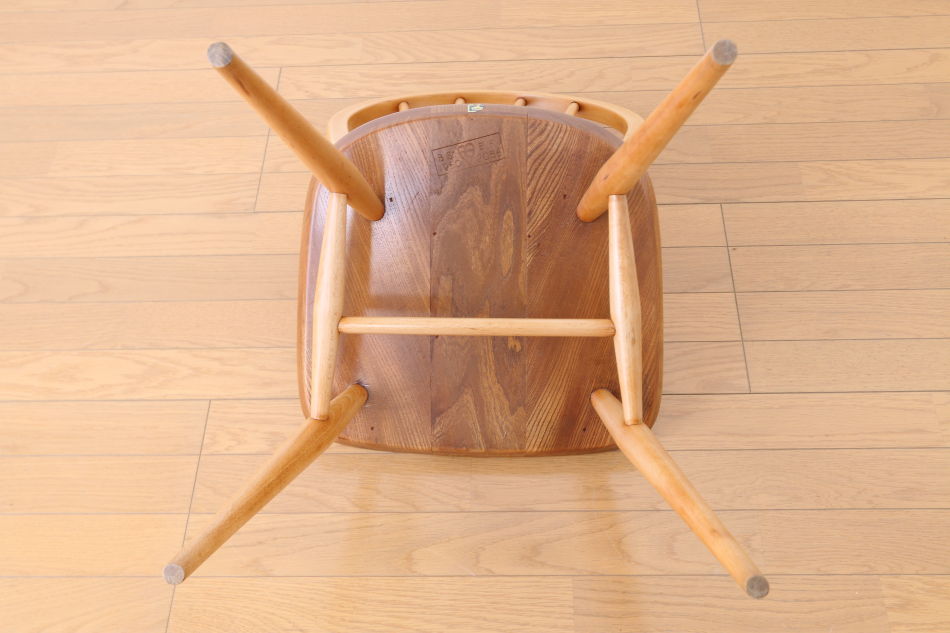 アーコールERCOL 400 ウィンザーキッチンチェア / ブルーラベル