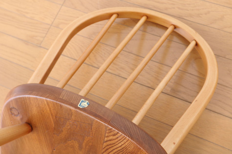 アーコールERCOL 400 ウィンザーキッチンチェア / ブルーラベル