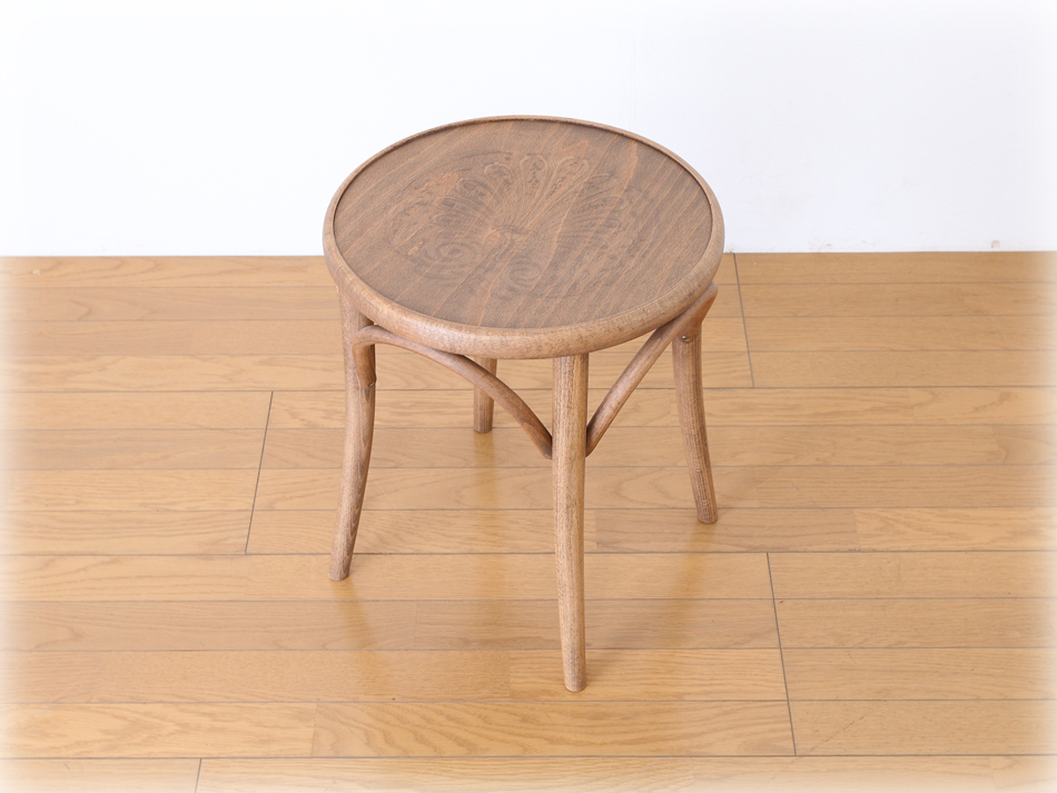 【更新中】トンTON ベントウッドスツール No60 アーチレッグArch leg/アンティーオイル