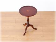 【更新中】インレイマホガニー スモールトライポッド ワインテーブル