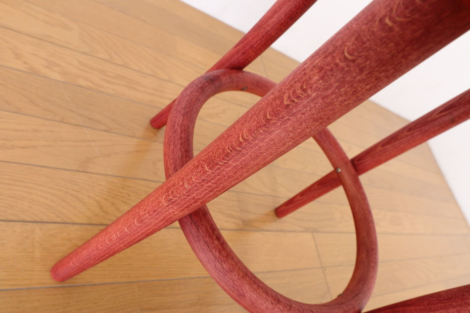 トンTON ベントウッドスツール No60 リングレッグRing leg / マホガニーオイル