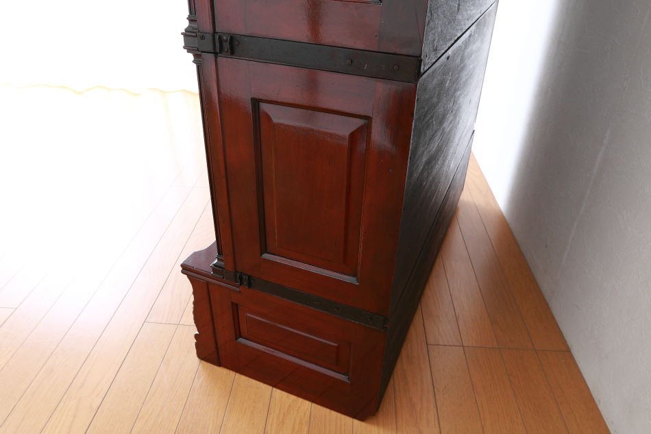 グローブヴェルニッケGlobe Wernicke 5スタッキングステンドグラスマホガニーブックケース