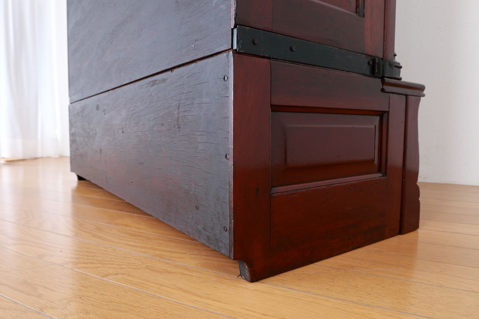 グローブヴェルニッケGlobe Wernicke 5スタッキングステンドグラスマホガニーブックケース