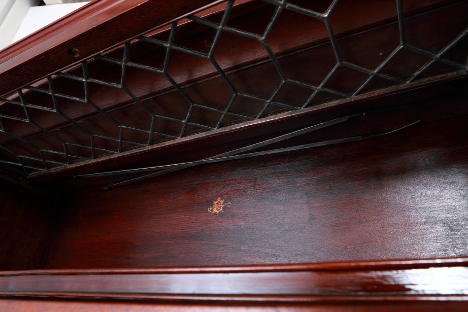 グローブヴェルニッケGlobe Wernicke 5スタッキングステンドグラスマホガニーブックケース