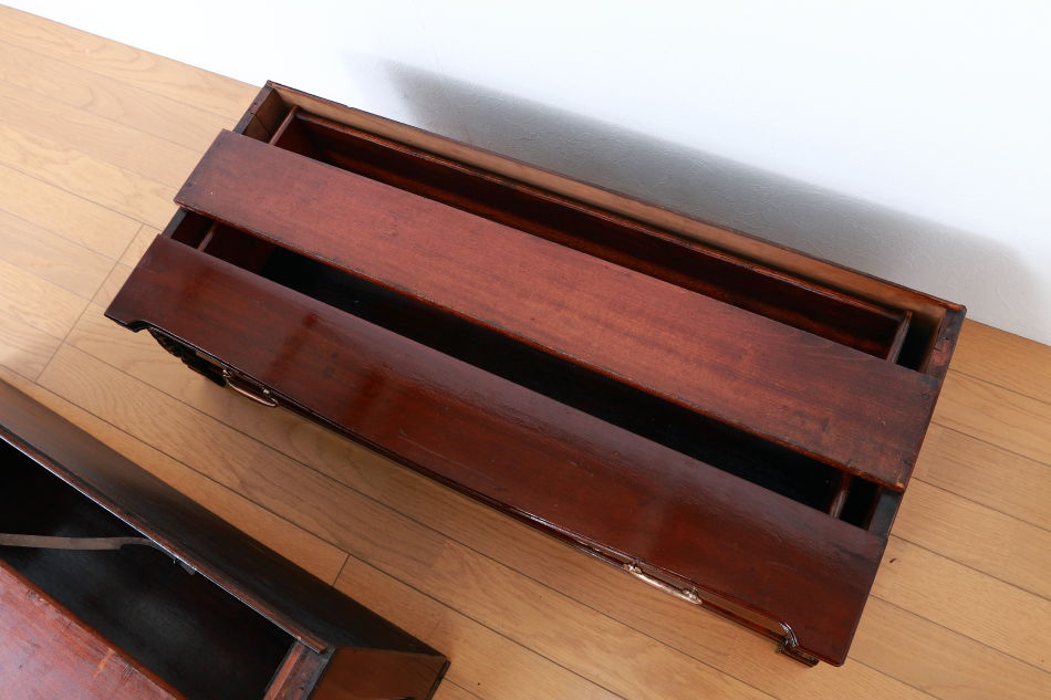 グローブヴェルニッケGlobe Wernicke 5スタッキングステンドグラスマホガニーブックケース