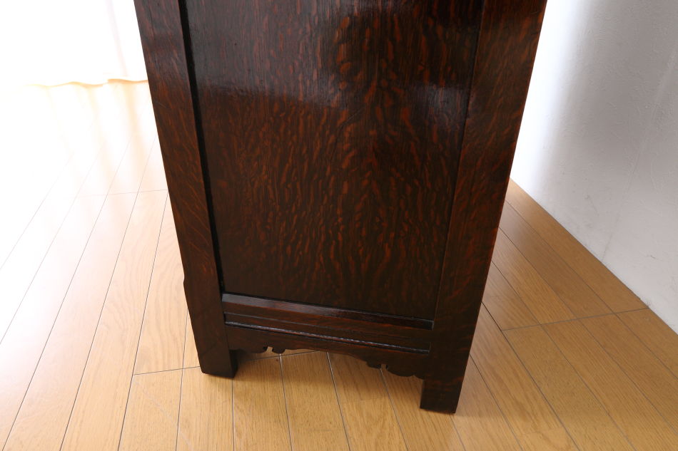 アールデコ チューダースタイル イングランドオーク スモールワードローブ