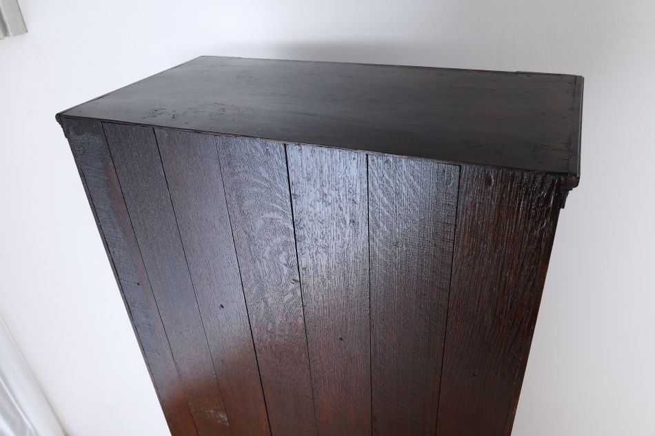 アールデコ チューダースタイル イングランドオーク スモールワードローブ