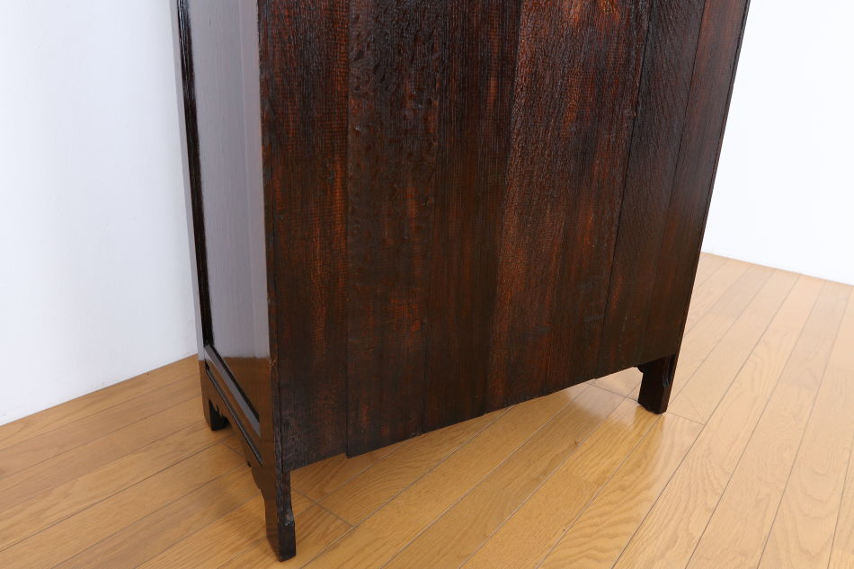 アールデコ チューダースタイル イングランドオーク スモールワードローブ