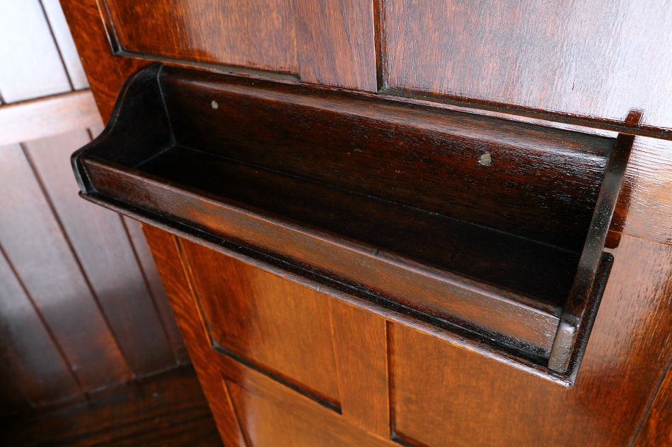 アールデコ チューダースタイル イングランドオーク スモールワードローブ