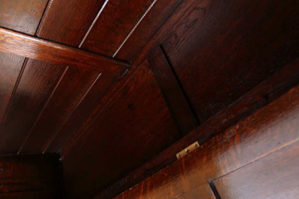 アールデコ チューダースタイル イングランドオーク スモールワードローブ