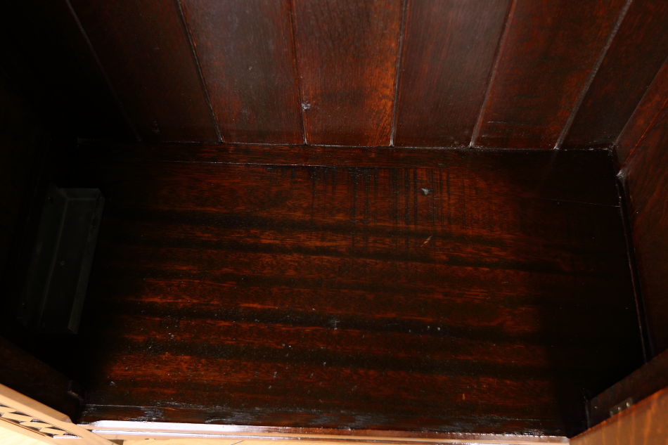 アールデコ チューダースタイル イングランドオーク スモールワードローブ