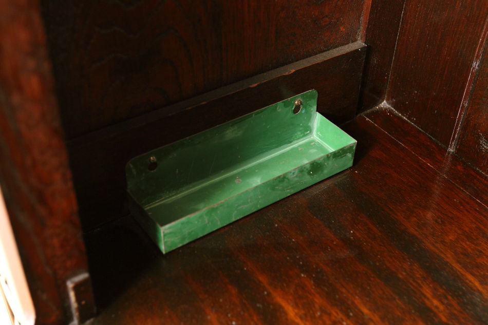 アールデコ チューダースタイル イングランドオーク スモールワードローブ