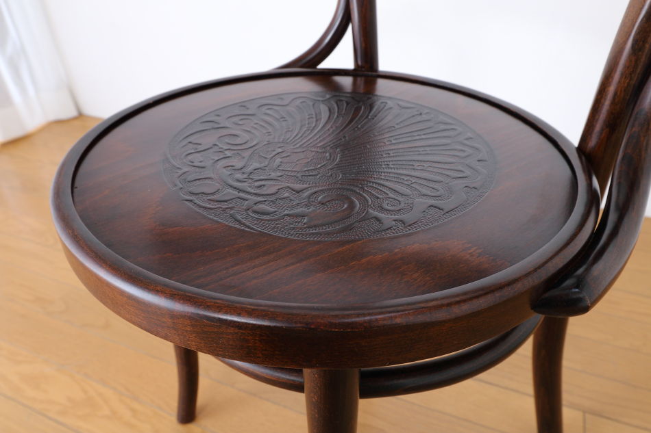 ファーメグFAMEG ベントウッドアームチェア No6003 / ウレタン・アンティーク