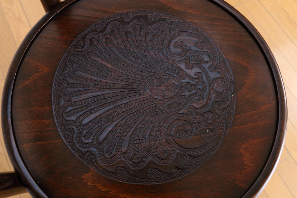 ファーメグFAMEG ベントウッドアームチェア No6003 / ウレタン・アンティーク