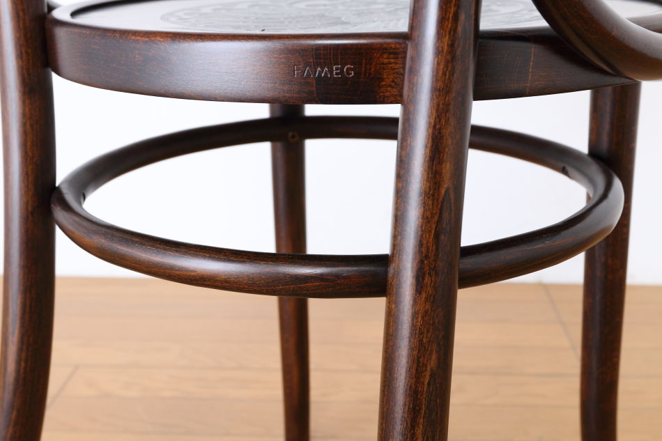 ファーメグFAMEG ベントウッドアームチェア No6003 / ウレタン・アンティーク