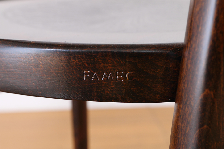 ファーメグFAMEG ベントウッドアームチェア No6003 / ウレタン・アンティーク