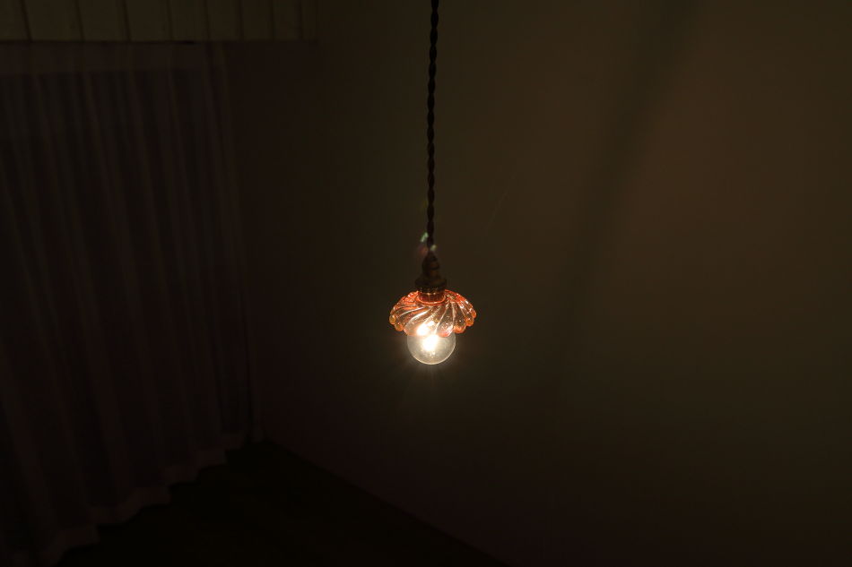 オールドバカラBACCARAT ピンククリスタル ディッシュ ミニペンダントランプ