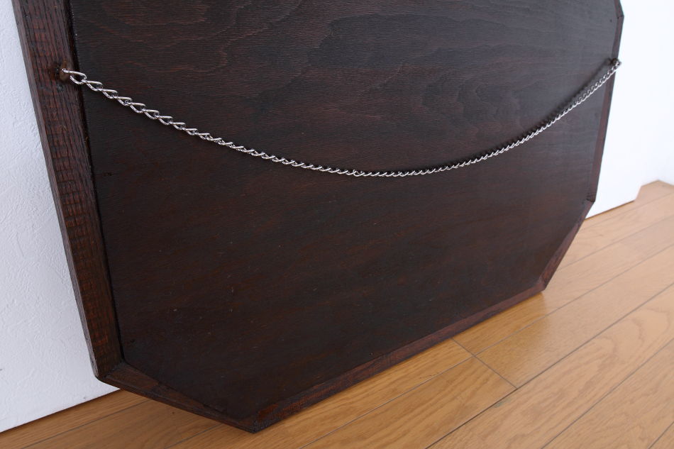 クオリティオーク カービングフレームウォールミラー