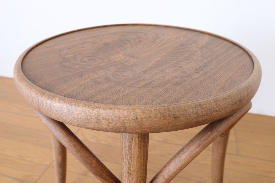 トンTON ベントウッドスツール No60 アーチレッグArch leg/アンティークオイル