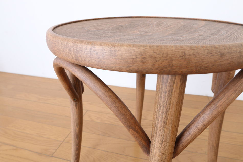 トンTON ベントウッドスツール No60 アーチレッグArch leg/アンティークオイル