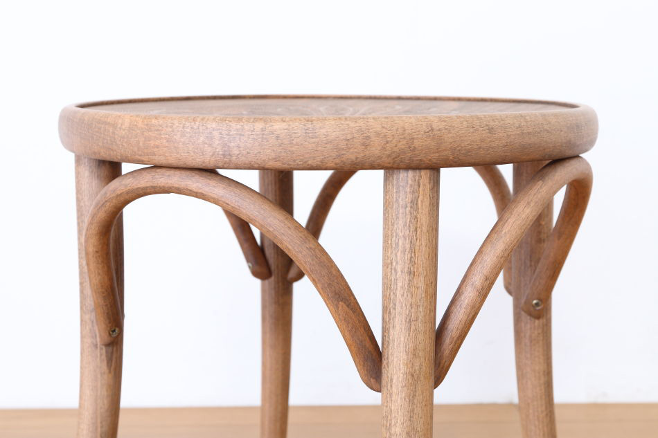 トンTON ベントウッドスツール No60 アーチレッグArch leg/アンティークオイル