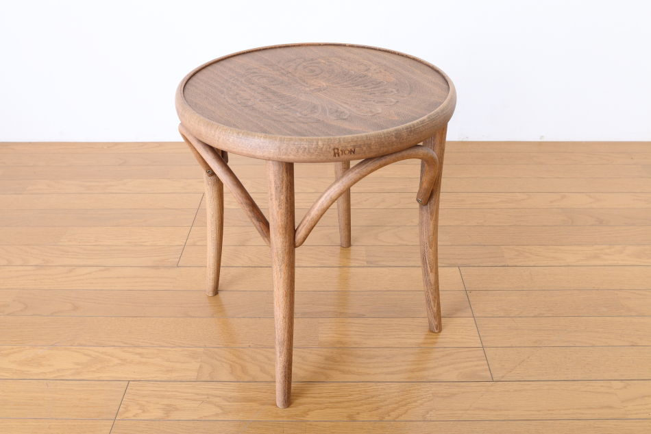 トンTON ベントウッドスツール No60 アーチレッグArch leg/アンティークオイル