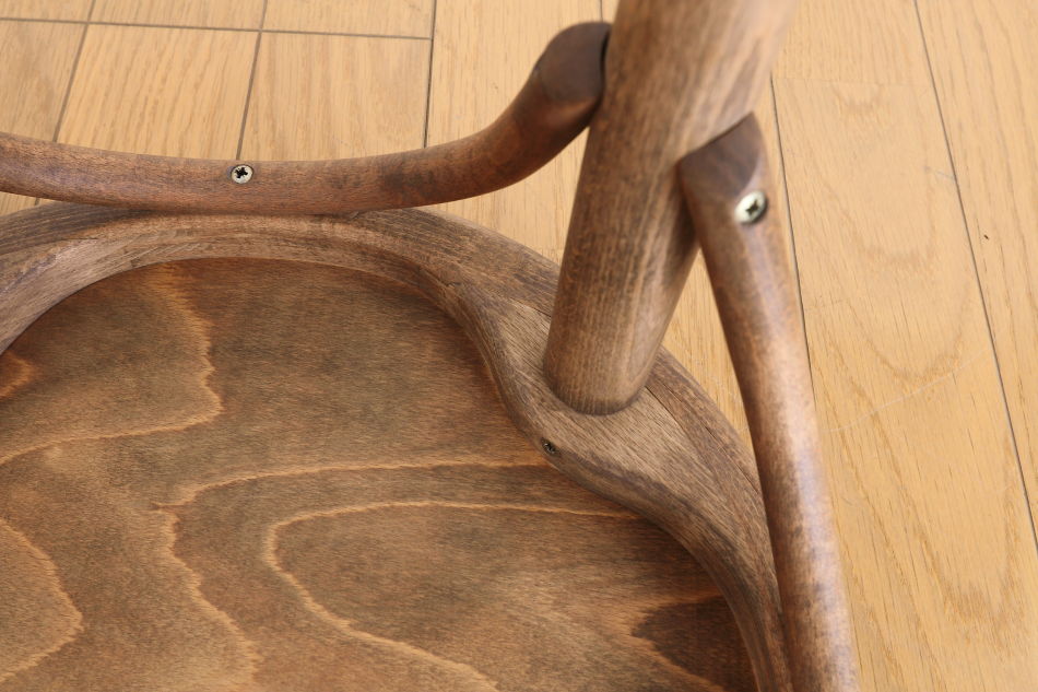 トンTON ベントウッドスツール No60 アーチレッグArch leg/アンティークオイル