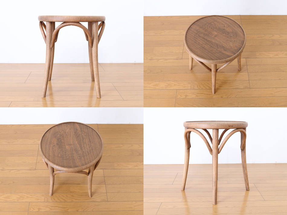 トンTON ベントウッドスツール No60 アーチレッグArch leg/アンティークオイル