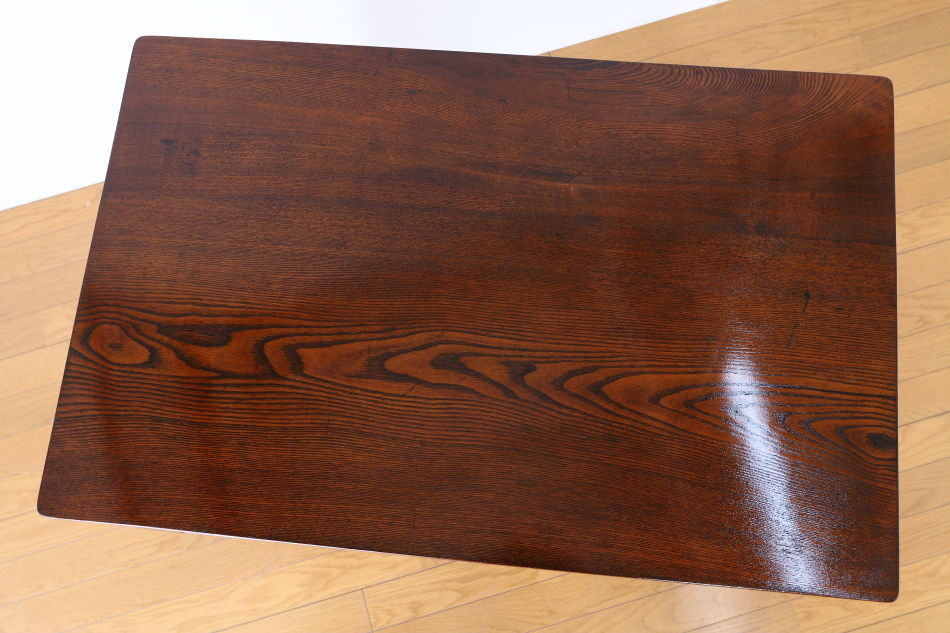 和骨董WA-COTTOO 昭和レトロ 欅(ケヤキ) ヒラデスクHIRA-DESK平机