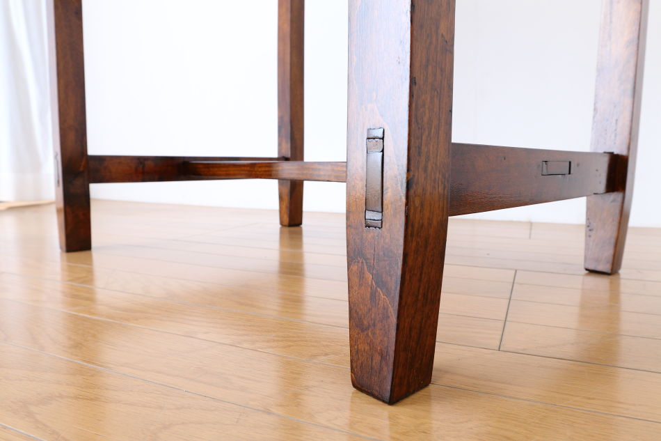 和骨董WA-COTTOO 昭和レトロ 欅(ケヤキ) ヒラデスクHIRA-DESK平机