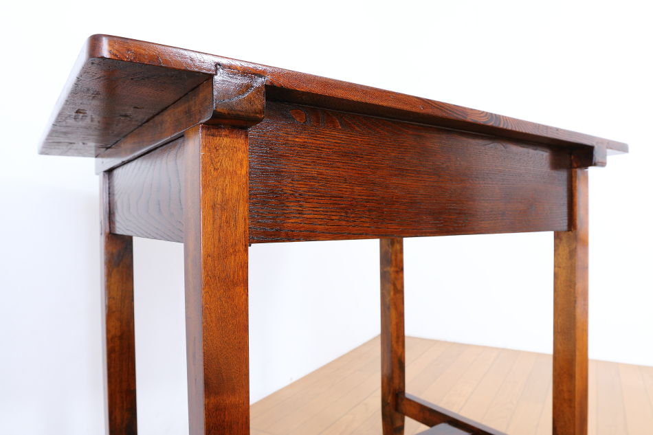 和骨董WA-COTTOO 昭和レトロ 欅(ケヤキ) ヒラデスクHIRA-DESK平机
