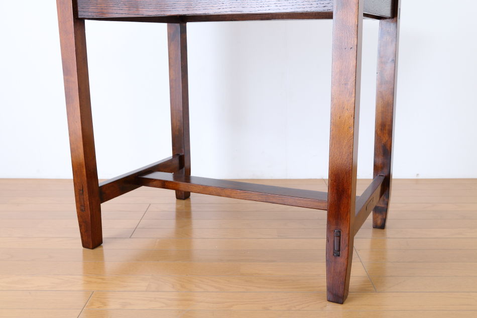 和骨董WA-COTTOO 昭和レトロ 欅(ケヤキ) ヒラデスクHIRA-DESK平机