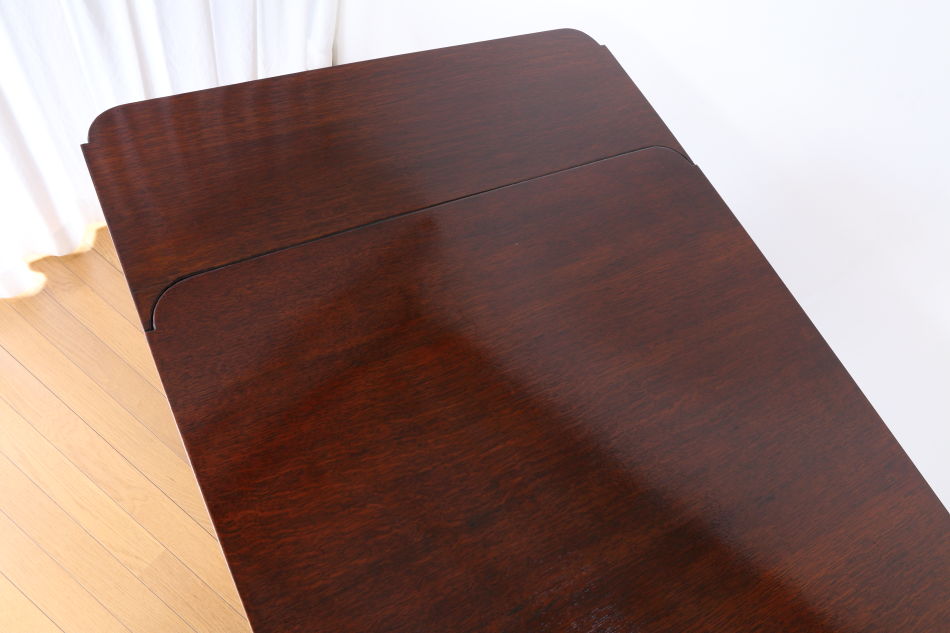 スーパークオリティ フローラル&バルボス チューダーオーク ドローリーフダイニングテーブル