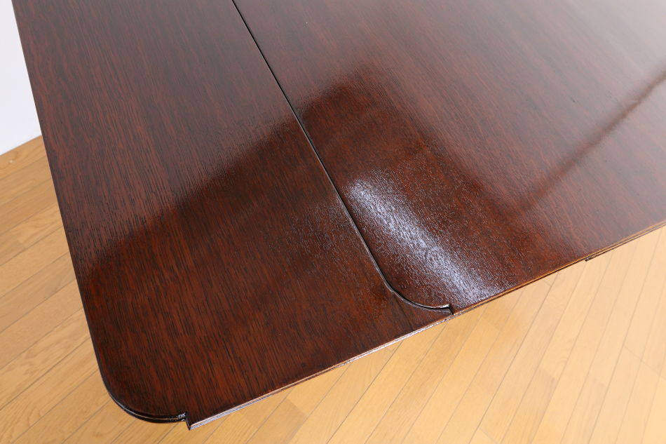 スーパークオリティ フローラル&バルボス チューダーオーク ドローリーフダイニングテーブル