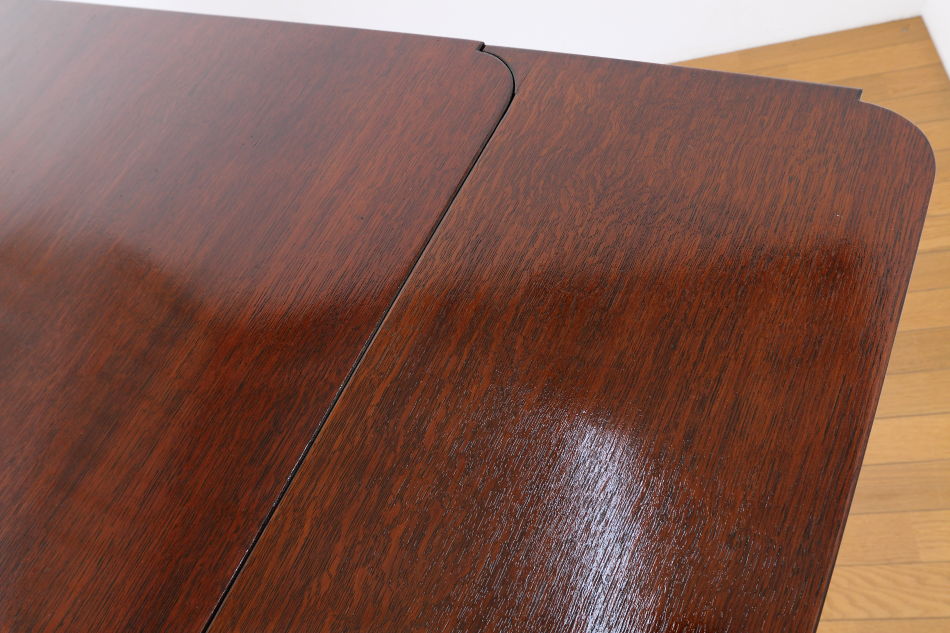 スーパークオリティ フローラル&バルボス チューダーオーク ドローリーフダイニングテーブル