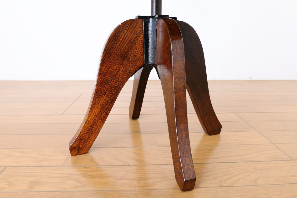 和骨董WA-COTTOO 大正ロマンTAISHO-ROMANスタイル 楢の事務椅子/オフィスチェア