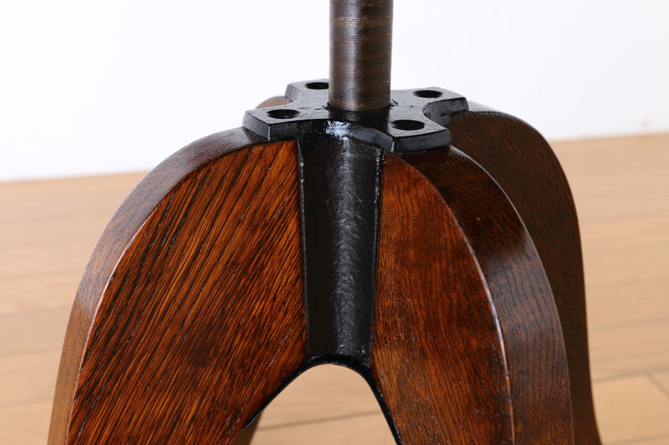 和骨董WA-COTTOO 大正ロマンTAISHO-ROMANスタイル 楢の事務椅子/オフィスチェア