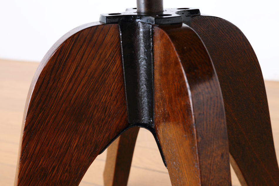 和骨董WA-COTTOO 大正ロマンTAISHO-ROMANスタイル 楢の事務椅子/オフィスチェア