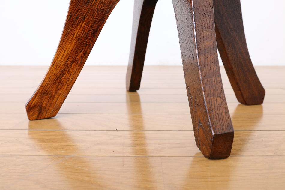 和骨董WA-COTTOO 大正ロマンTAISHO-ROMANスタイル 楢の事務椅子/オフィスチェア