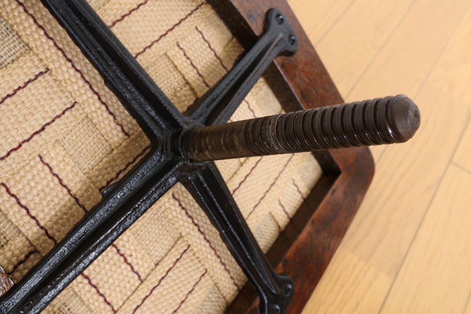 和骨董WA-COTTOO 大正ロマンTAISHO-ROMANスタイル 楢の事務椅子/オフィスチェア