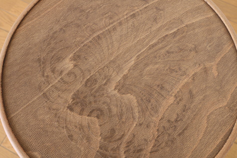 トンTON ベントウッドスツール No60 リングレッグRing leg / アンティークオイル