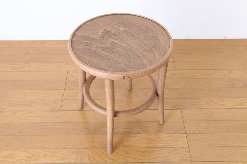 トンTON ベントウッドスツール No60 リングレッグRing leg / アンティークオイル