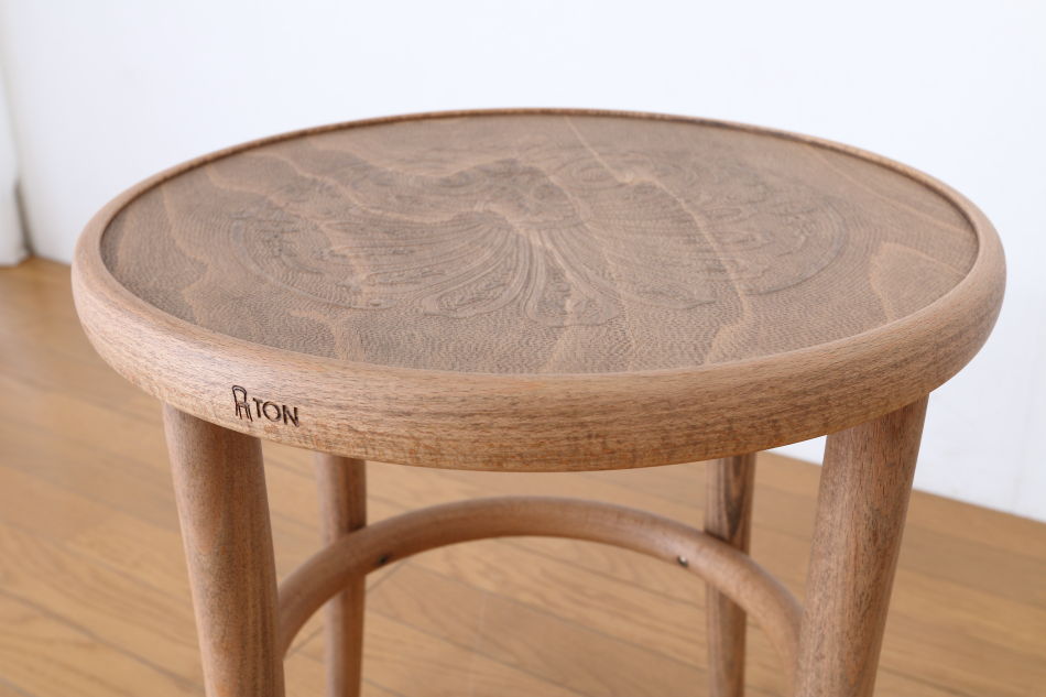 トンTON ベントウッドスツール No60 リングレッグRing leg / アンティークオイル