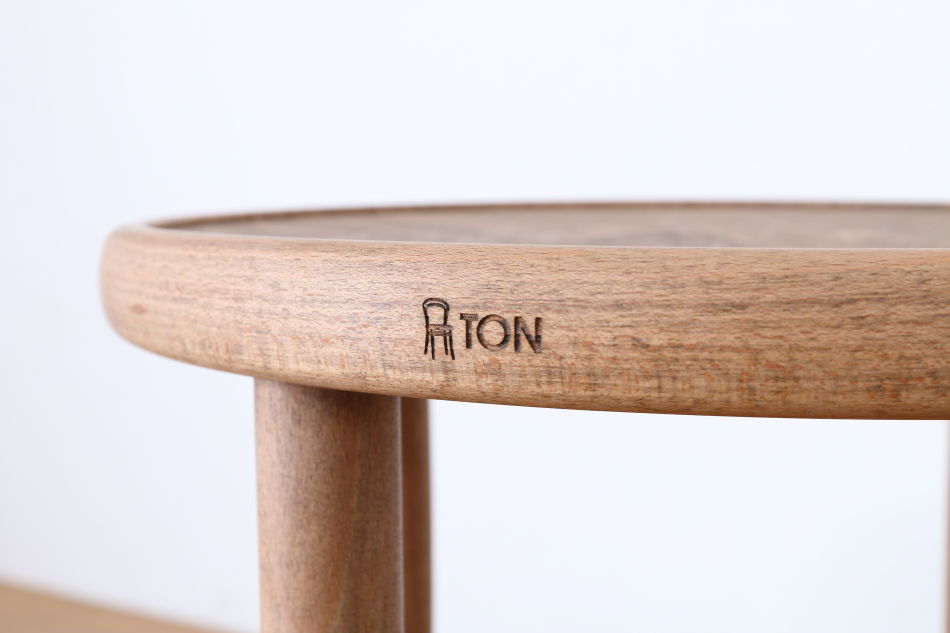 トンTON ベントウッドスツール No60 リングレッグRing leg / アンティークオイル