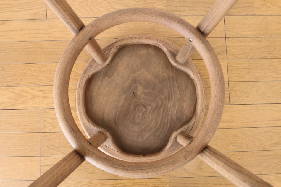 トンTON ベントウッドスツール No60 リングレッグRing leg / アンティークオイル