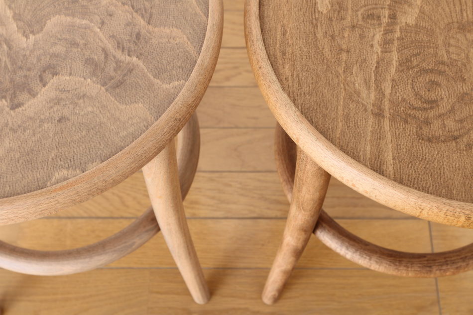 トンTON ベントウッドスツール No60 リングレッグRing leg / アンティークオイル