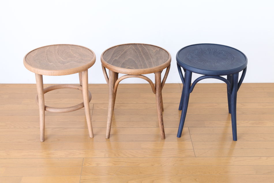 トンTON ベントウッドスツール No60 リングレッグRing leg / アンティークオイル