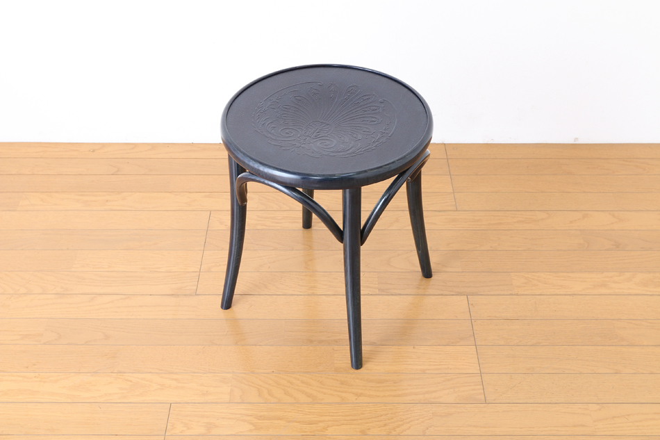トンTON ベントウッドスツール No60 アーチレッグArch leg/デニムブルー