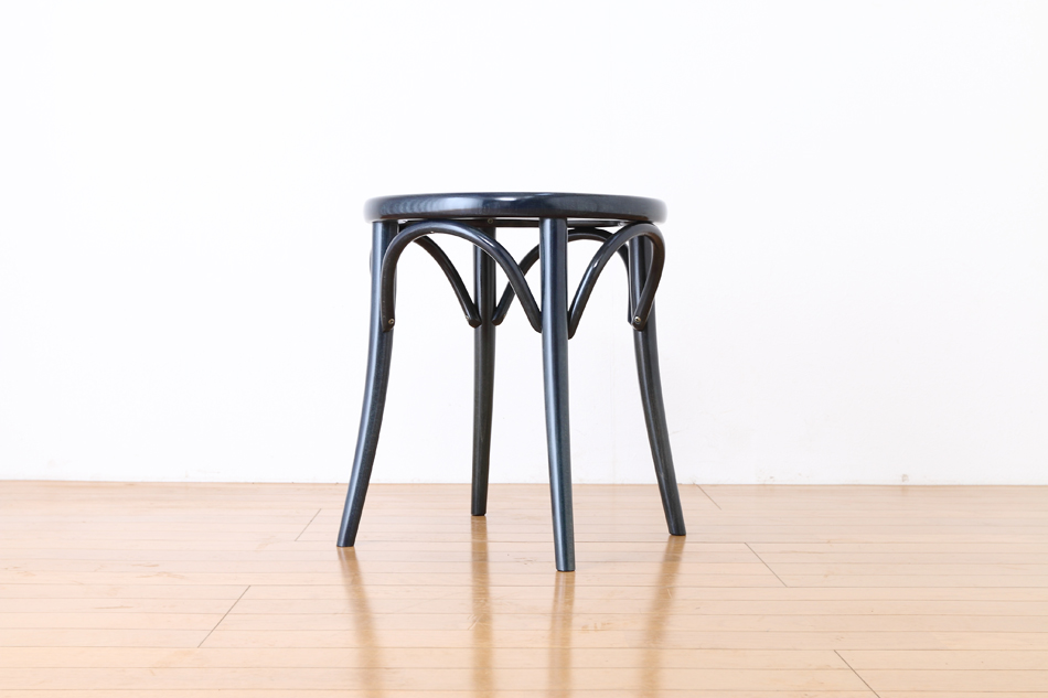 トンTON ベントウッドスツール No60 アーチレッグArch leg/デニムブルー